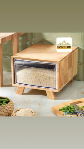 باکس برنج چوبی