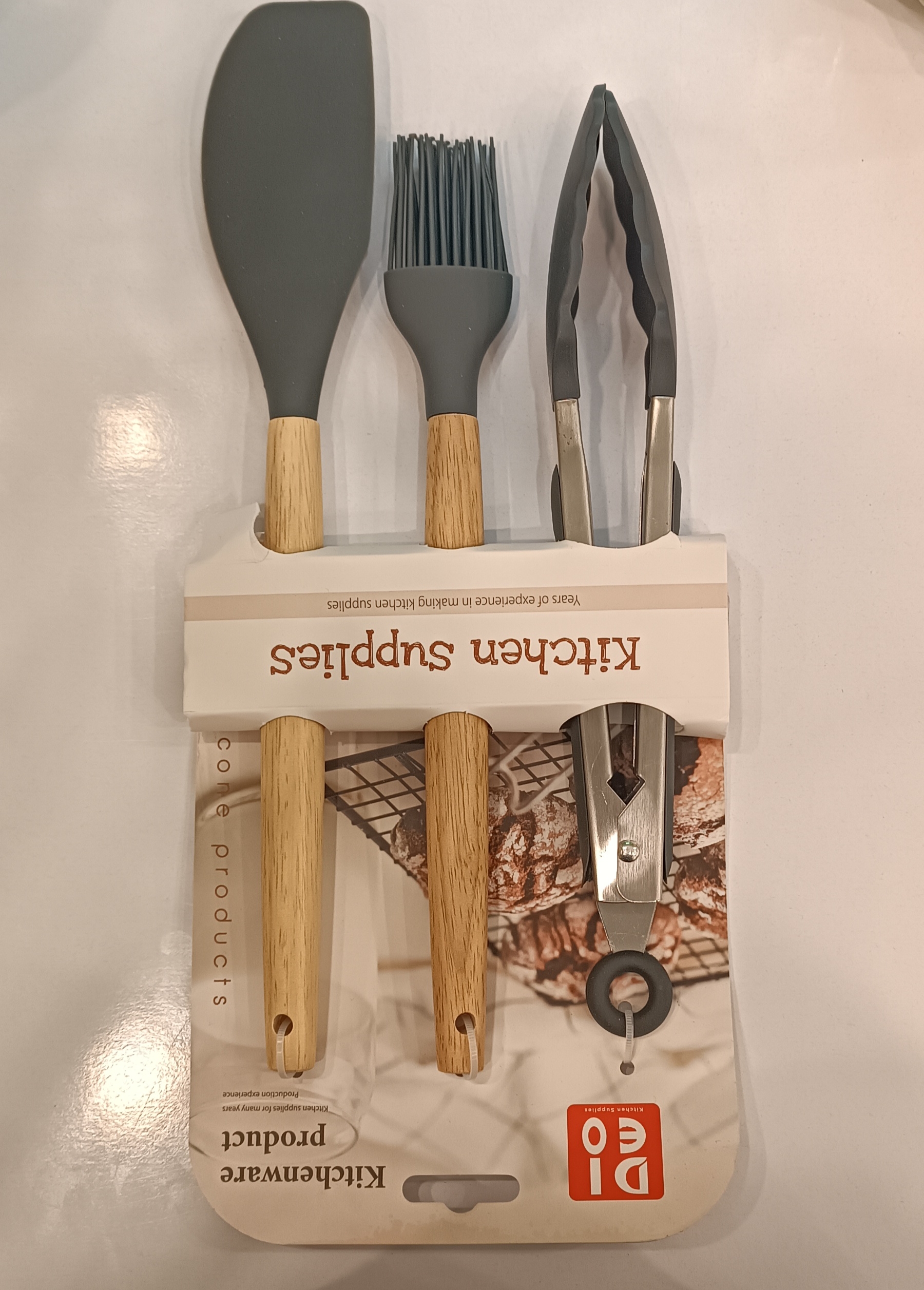 کفگیر و ملاقه سه عددی سیلیکونی (وارداتی)